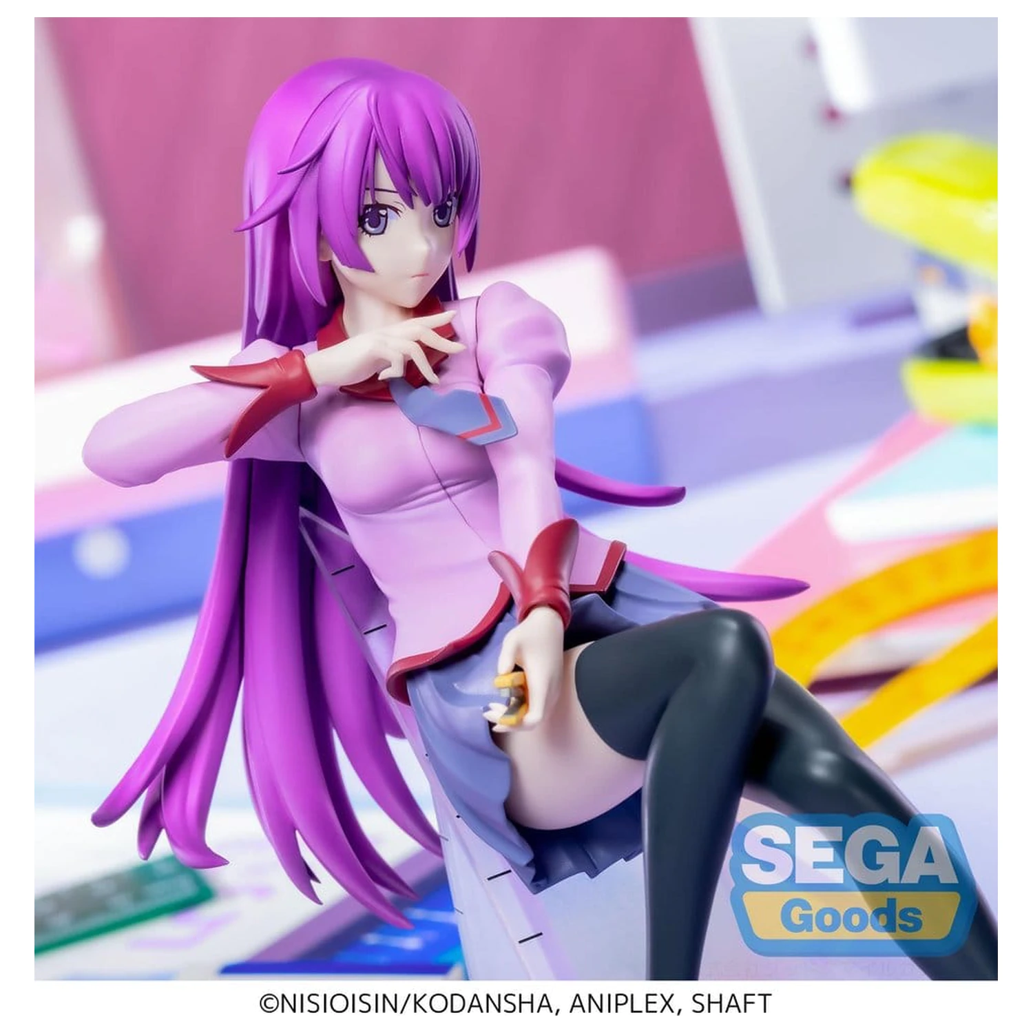 Monogatari Series Luminasta PVC figúrka Hitagi Senjyogahara 19 cm produktová fotografia