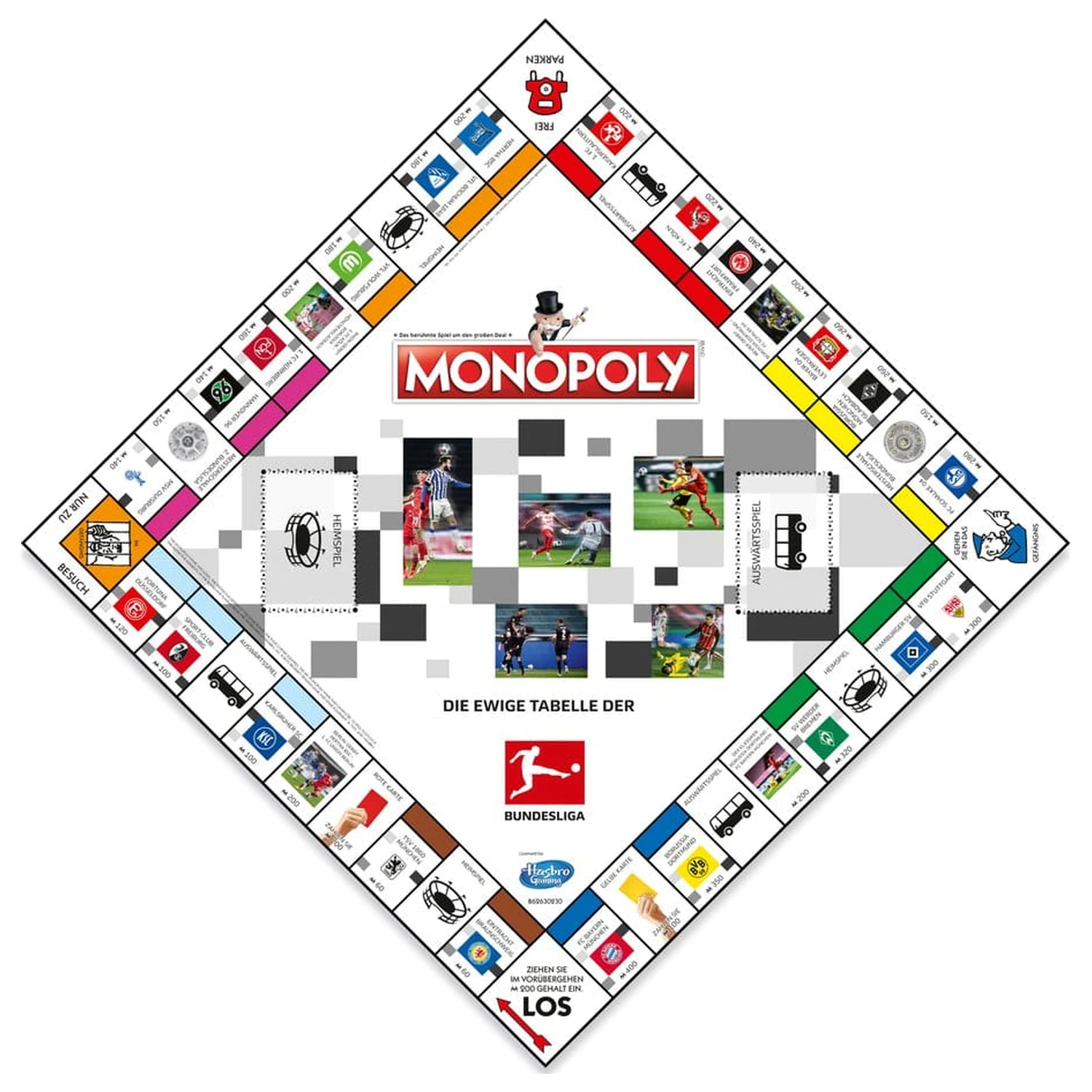 Monopoly dosková hra Bundesliga produktová fotografia