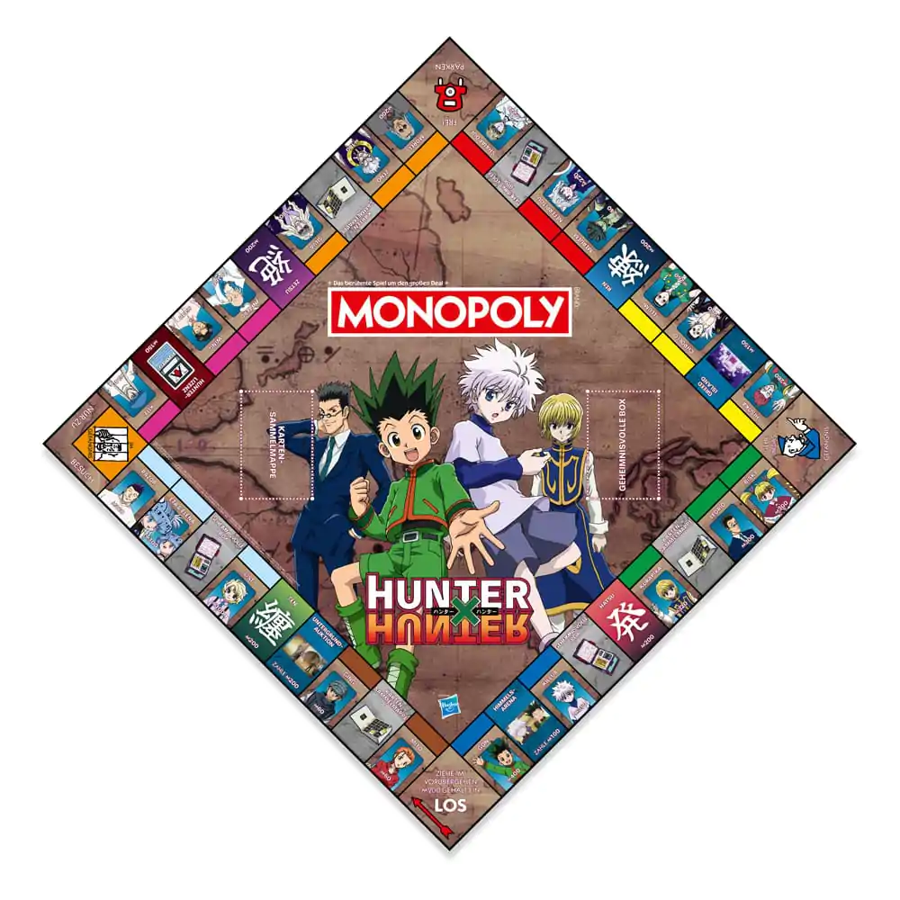 Monopoly Stolová Hra Hunter x Hunter German Version produktová fotografia