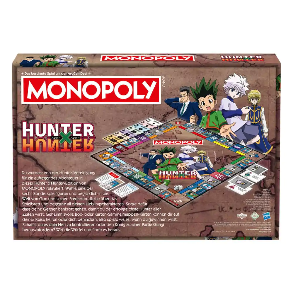 Monopoly Stolová Hra Hunter x Hunter German Version produktová fotografia