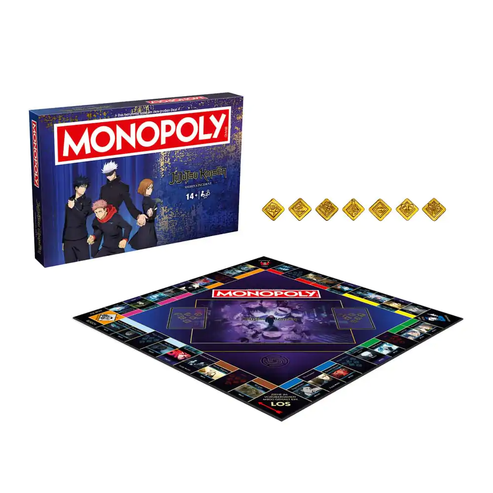Monopoly dosková hra Jujutsu Kaisen Season 2 *German Version* produktová fotografia