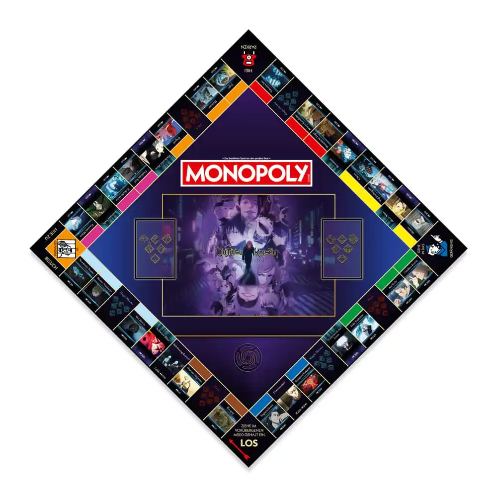 Monopoly dosková hra Jujutsu Kaisen Season 2 *German Version* produktová fotografia