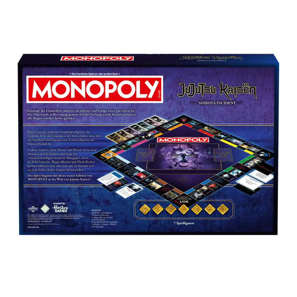 Monopoly dosková hra Jujutsu Kaisen Season 2 *German Version* produktová fotografia