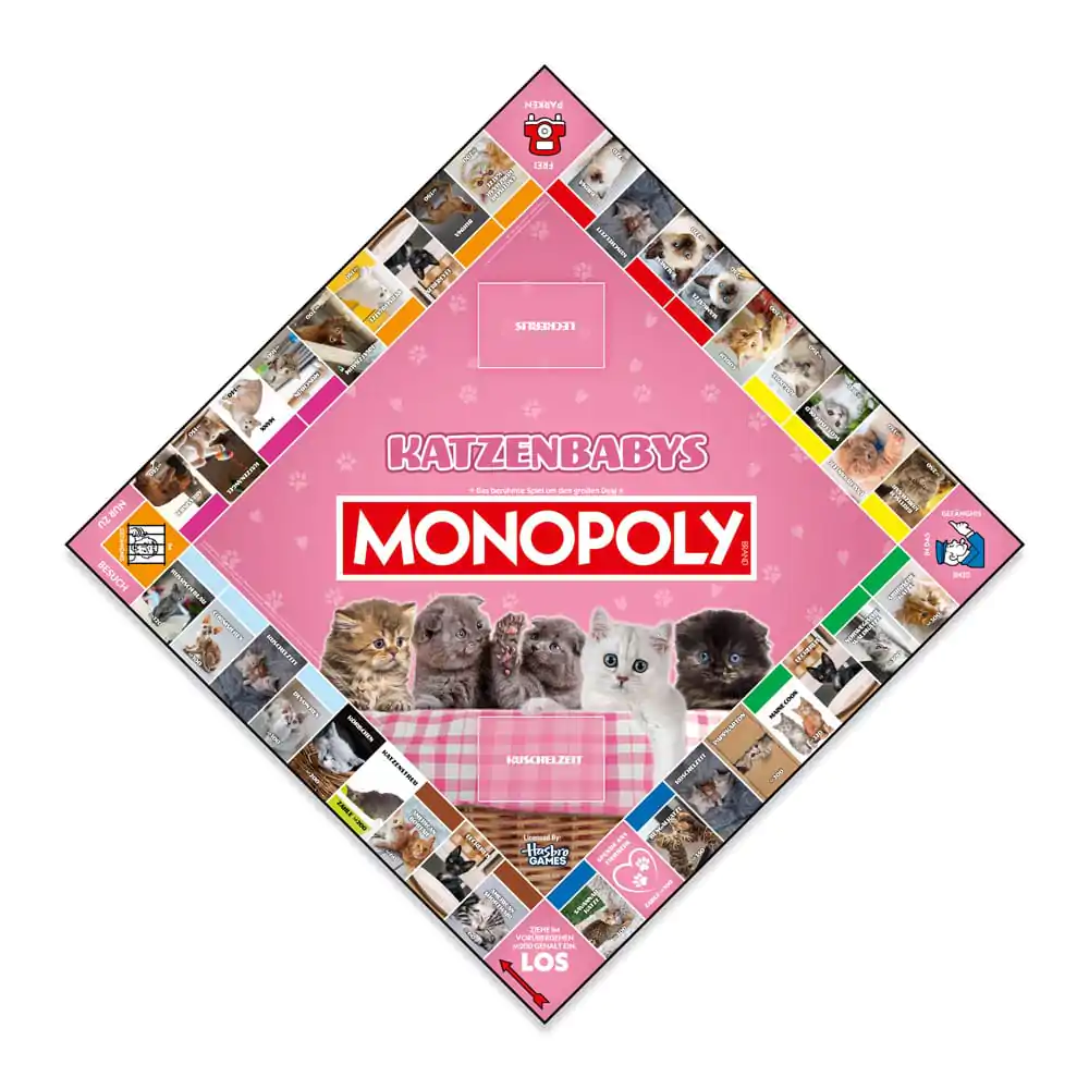 Monopoly stolová hra Katzenbabys *nemecká verzia* produktová fotografia