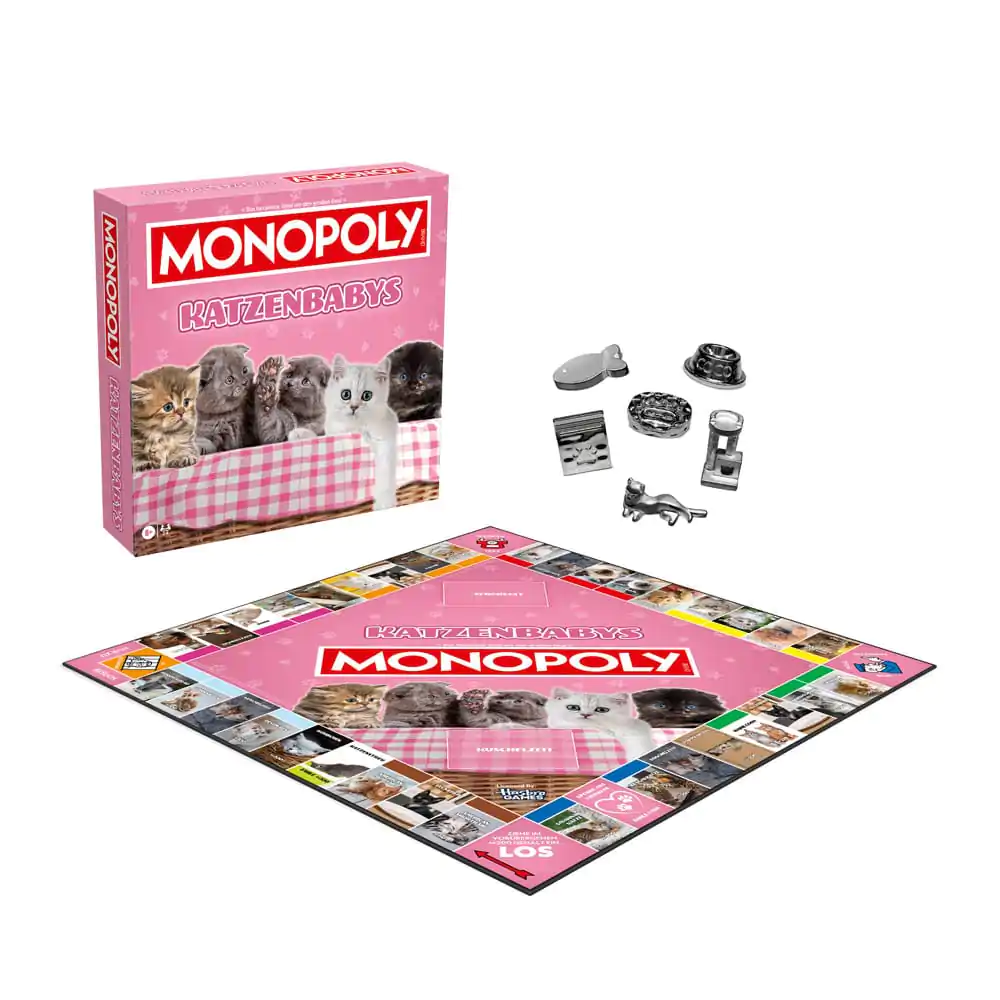 Monopoly stolová hra Katzenbabys *nemecká verzia* produktová fotografia