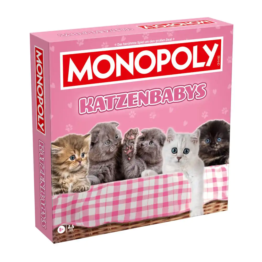 Monopoly stolová hra Katzenbabys *nemecká verzia* produktová fotografia
