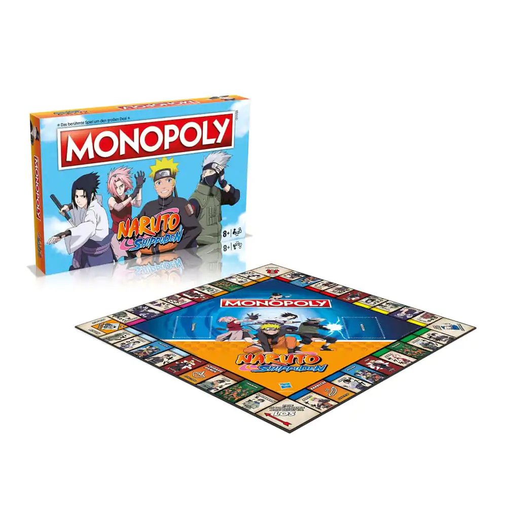 Monopoly Stolová Hra Naruto Shippuden *German Version* produktová fotografia