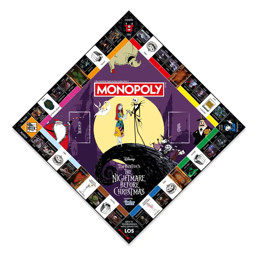 Monopoly Stolová Hra Nightmare Before Christmas *German Version* produktová fotografia