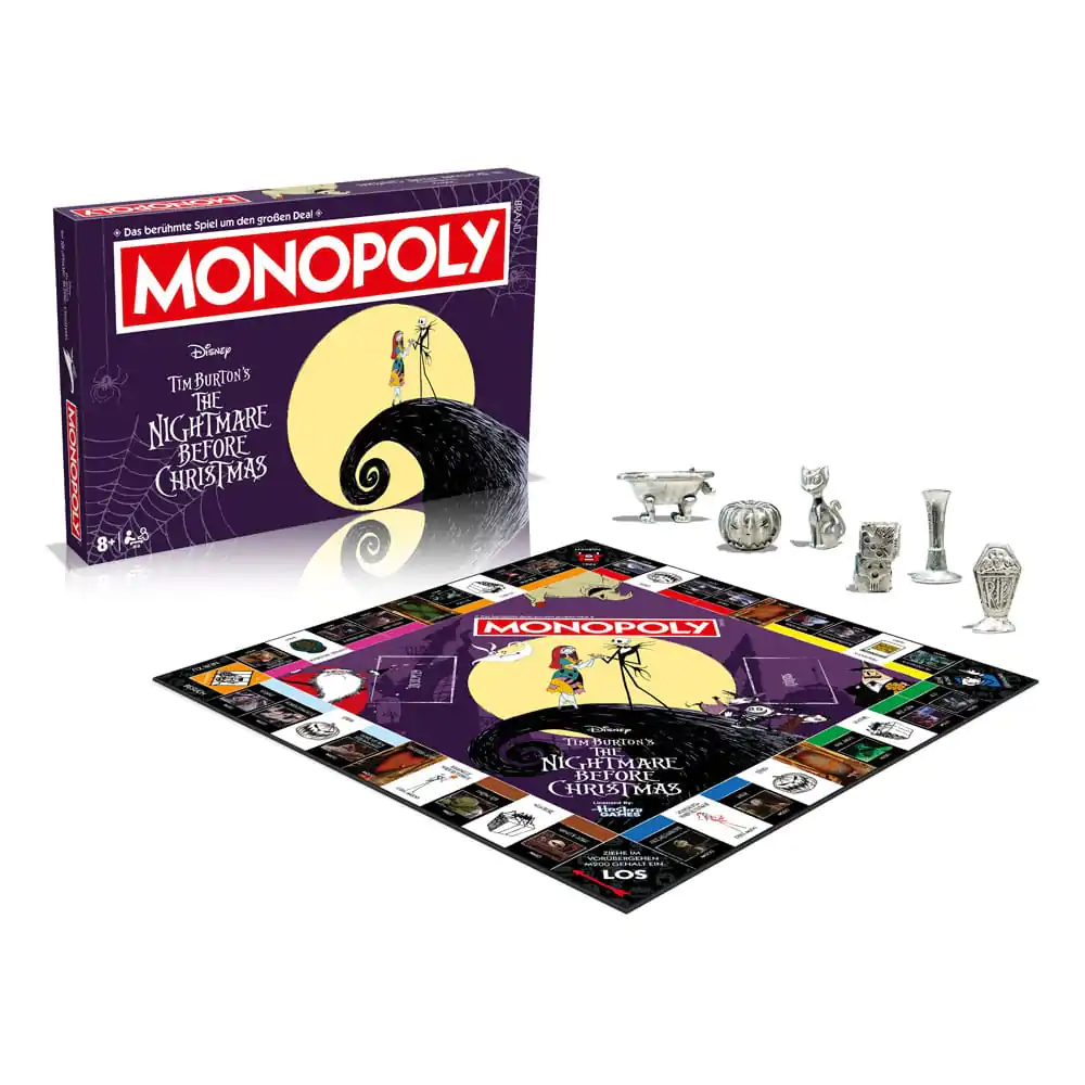 Monopoly Stolová Hra Nightmare Before Christmas *German Version* produktová fotografia