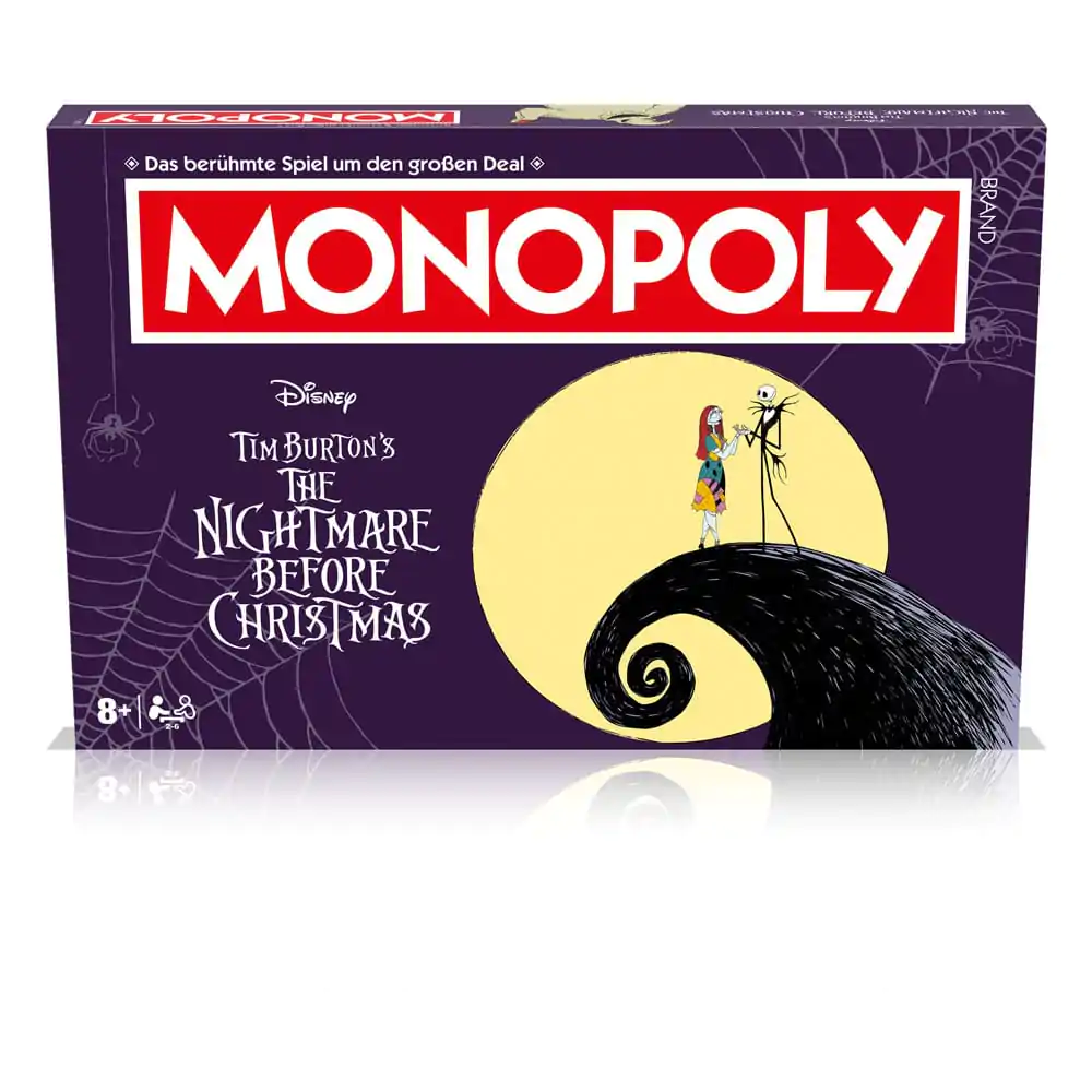 Monopoly Stolová Hra Nightmare Before Christmas *German Version* produktová fotografia