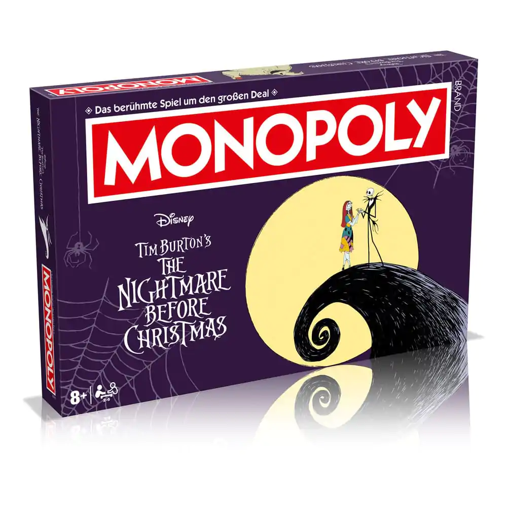 Monopoly Stolová Hra Nightmare Before Christmas *German Version* produktová fotografia