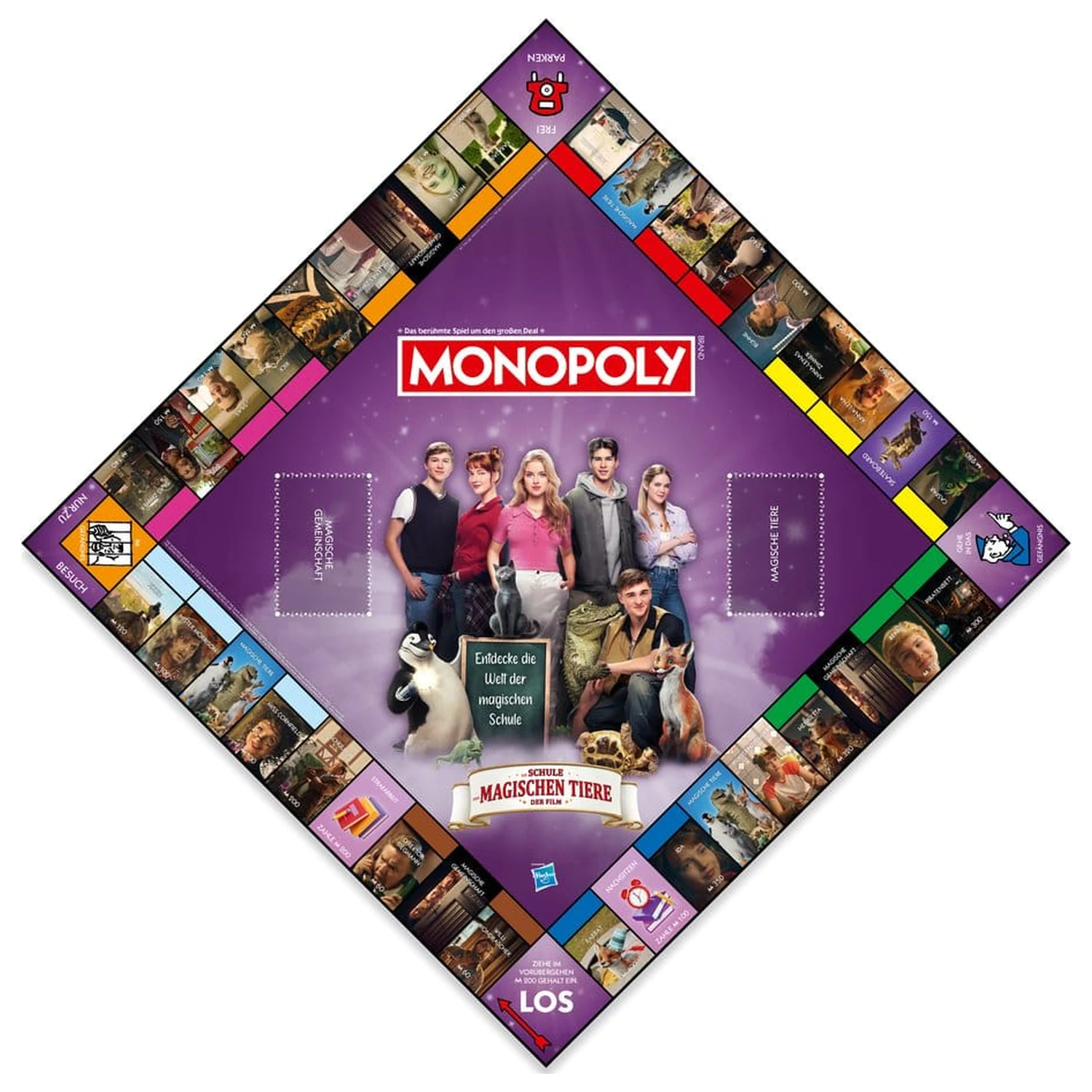 Monopoly stolová hra School of Magical Animals *nemecká verzia* produktová fotografia