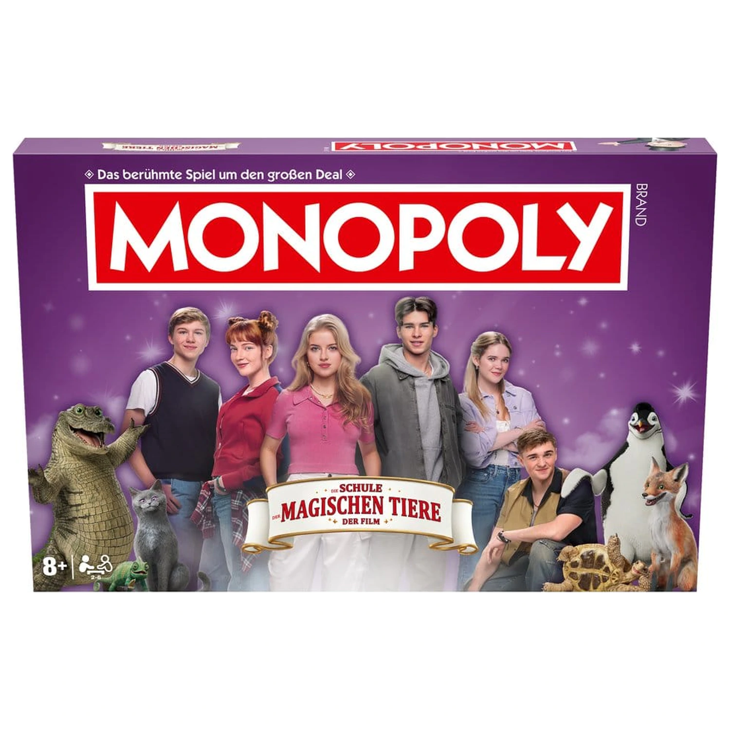 Monopoly stolová hra School of Magical Animals *nemecká verzia* produktová fotografia