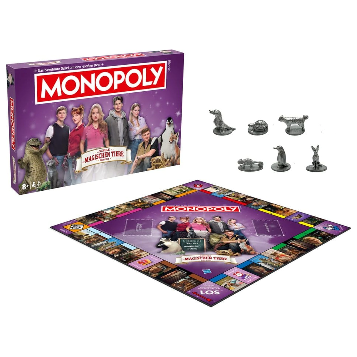 Monopoly stolová hra School of Magical Animals *nemecká verzia* produktová fotografia