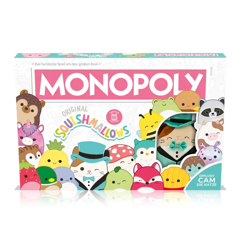 Monopoly spoločenská hra Squishmallows 15 cm *German Version* termékfotó