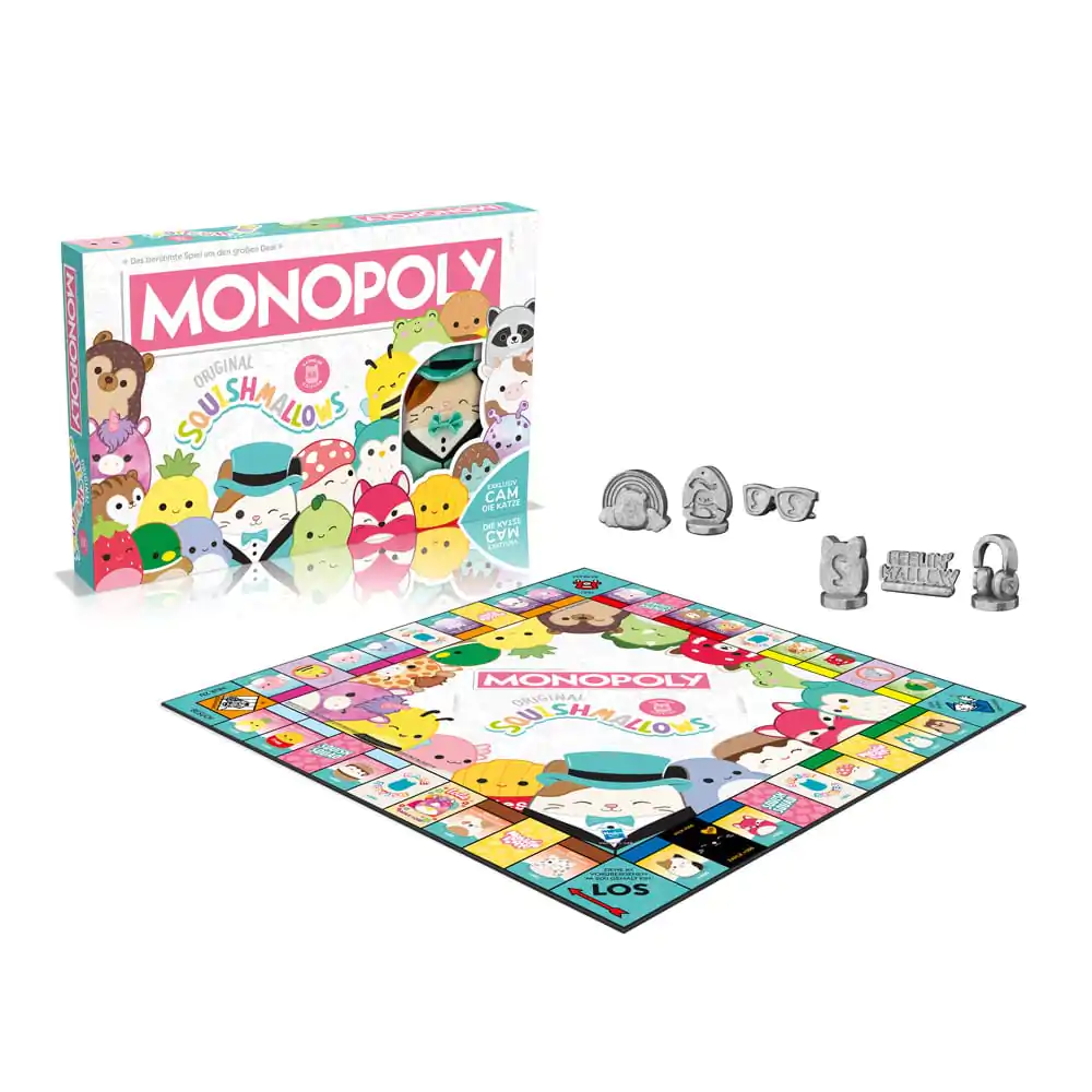 Monopoly spoločenská hra Squishmallows 15 cm *German Version* termékfotó