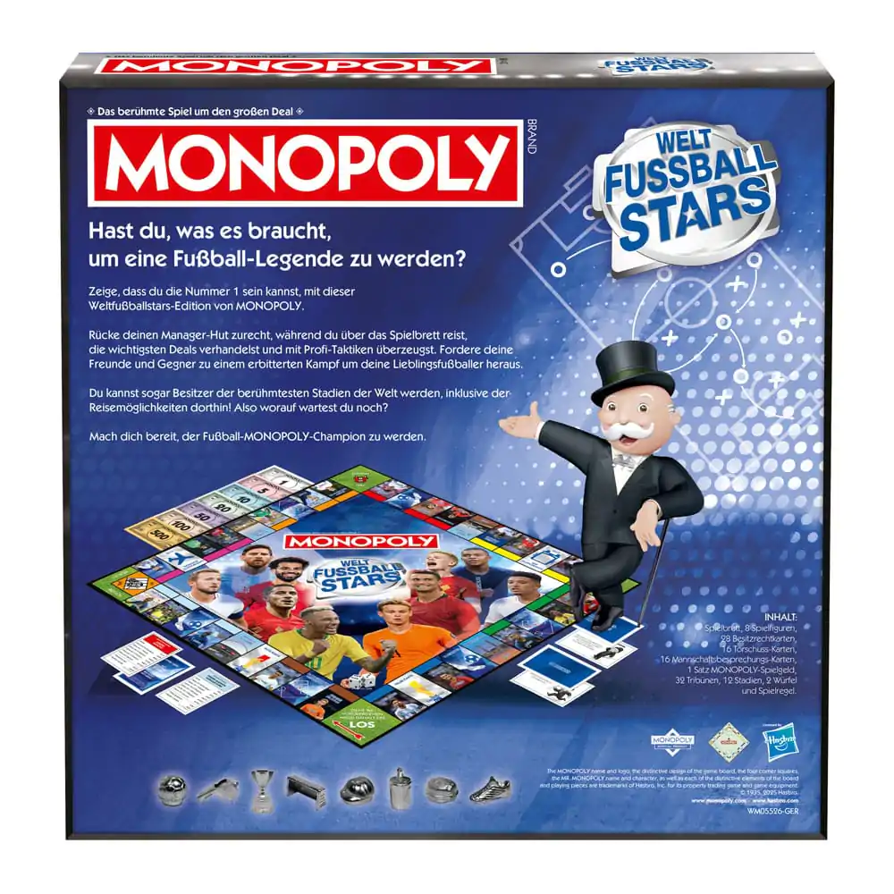 Monopoly stolová hra Weltfussballstars *German Version* produktová fotografia