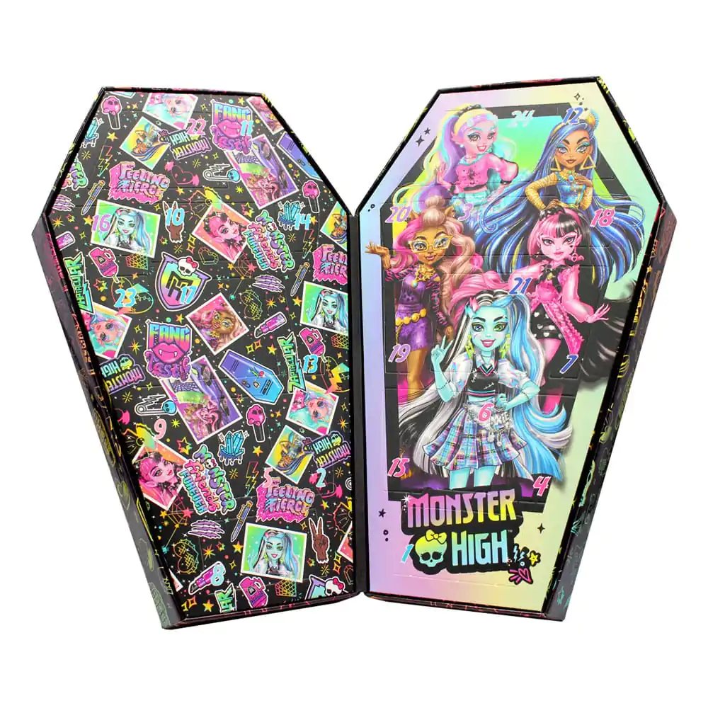 Monster High Adventný kalendár 2025 produktová fotografia