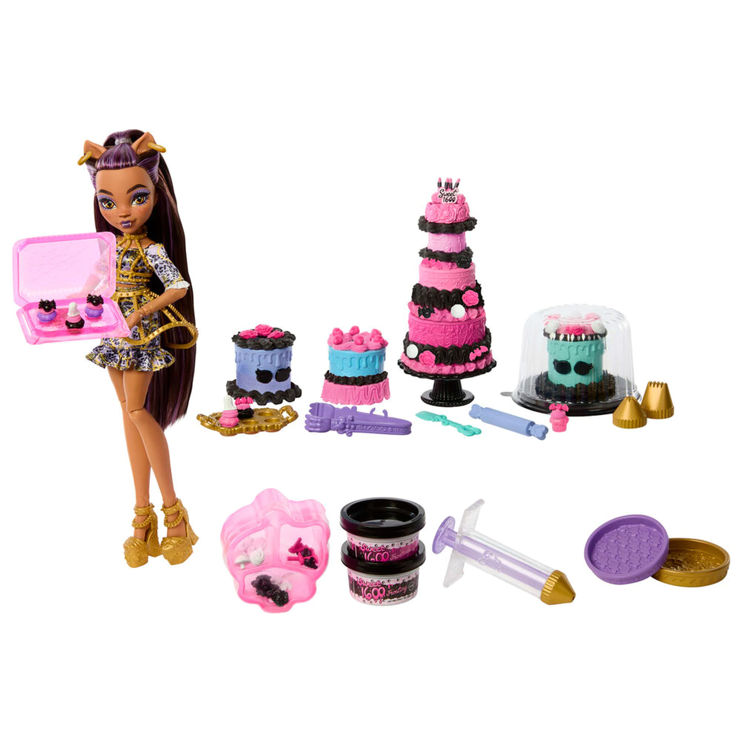Monster High narodeninová Clawdeen Wolf bábika produktová fotografia