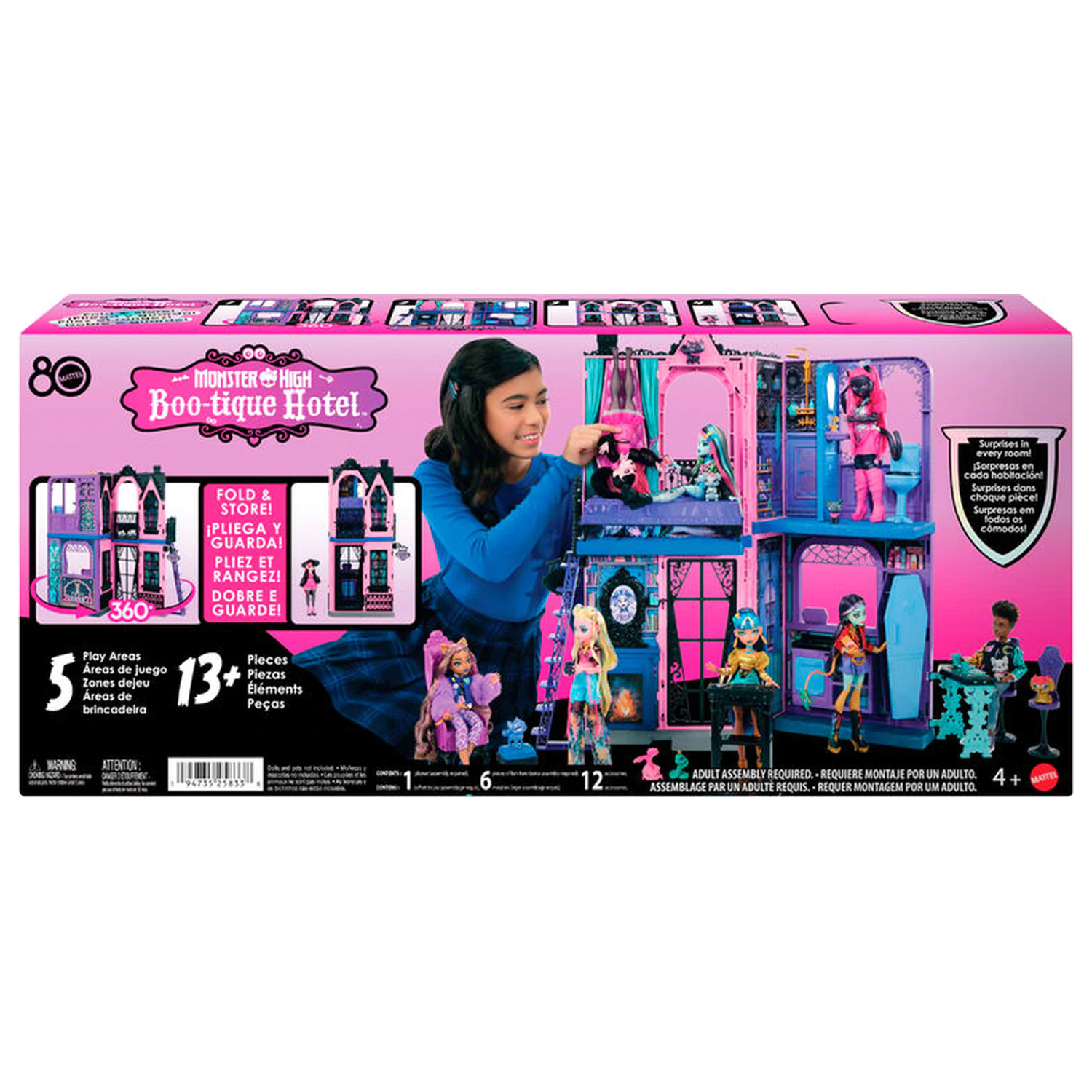 Monster High Boo-tique Hotel produktová fotografia