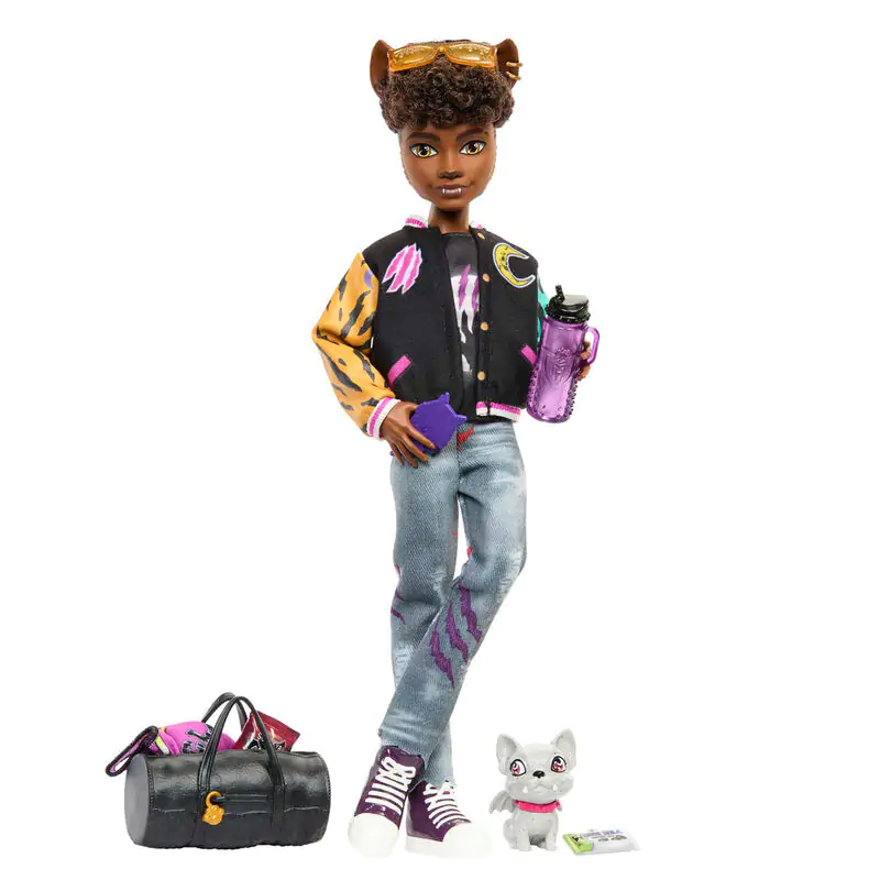 Monster High Clawd Wolf bábika 25 cm produktová fotografia