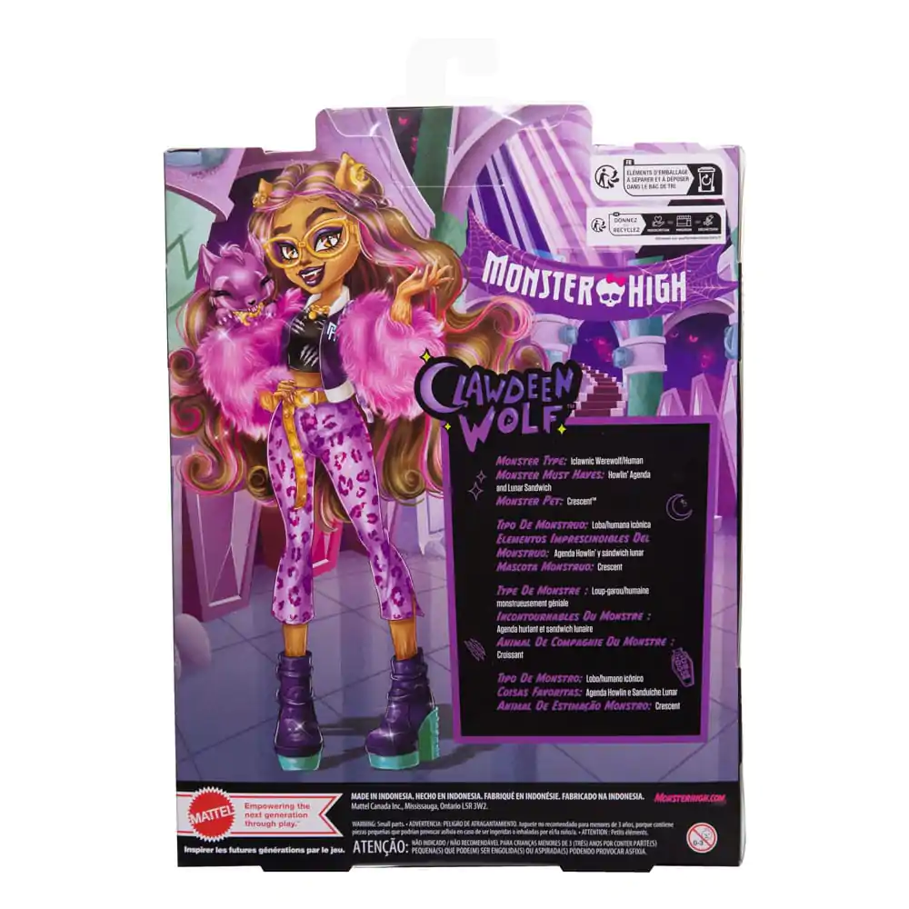 Monster High Clawdeen Wolf bábika 25 cm termékfotó