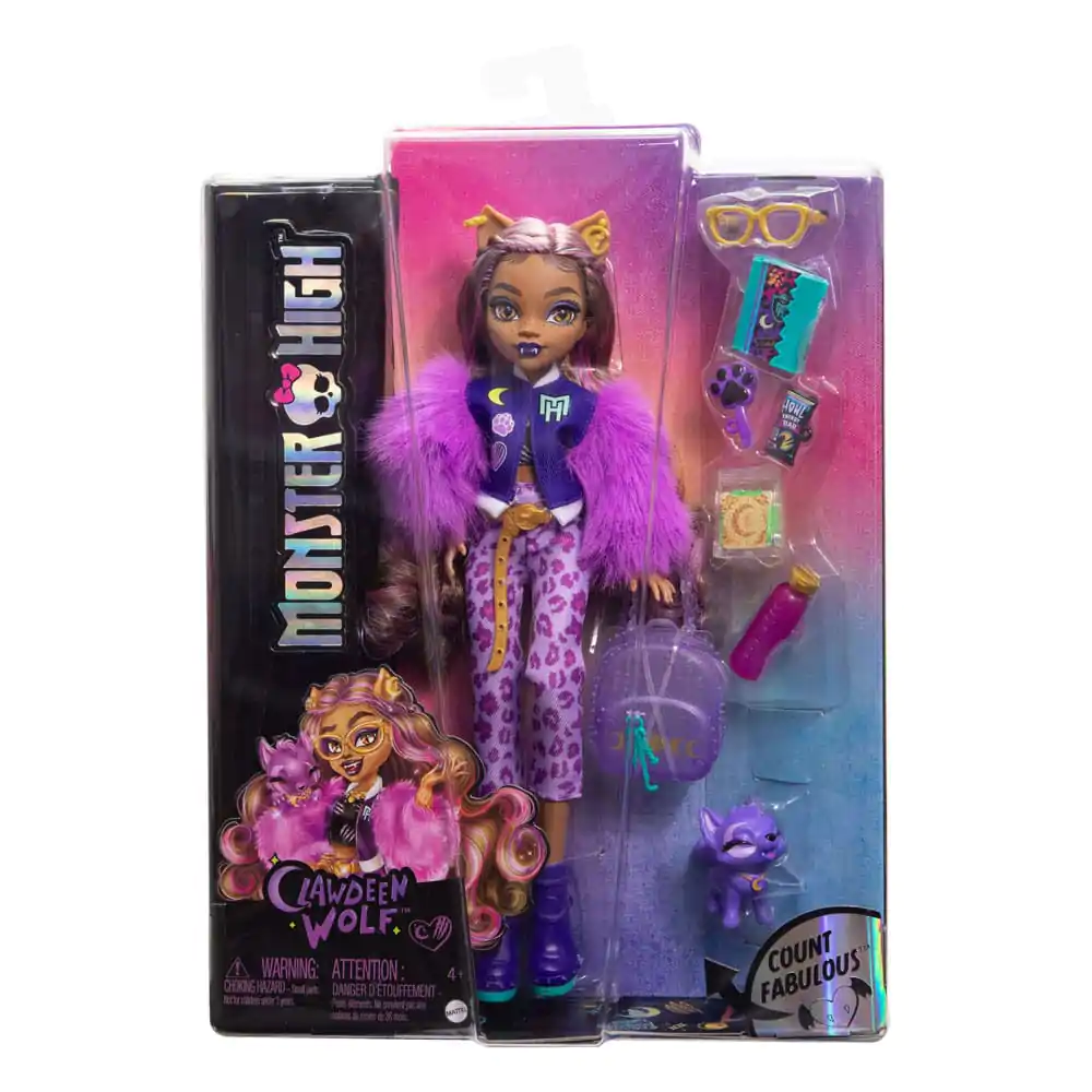 Monster High Clawdeen Wolf bábika 25 cm termékfotó