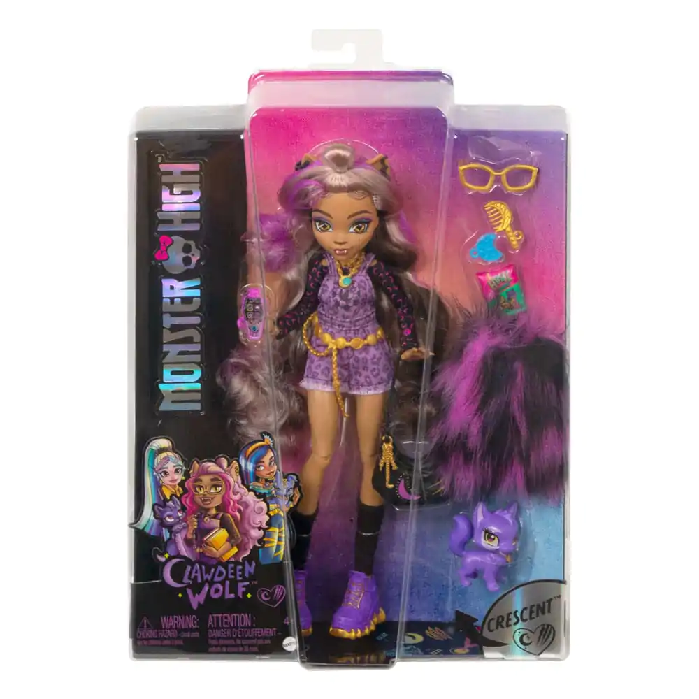Monster High bábika Clawdeen Wolf 25 cm produktová fotografia