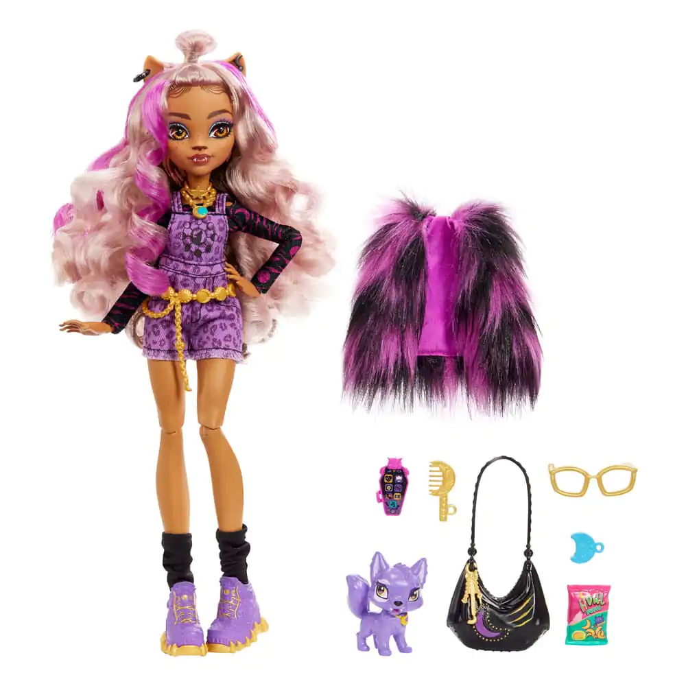 Monster High bábika Clawdeen Wolf 25 cm produktová fotografia
