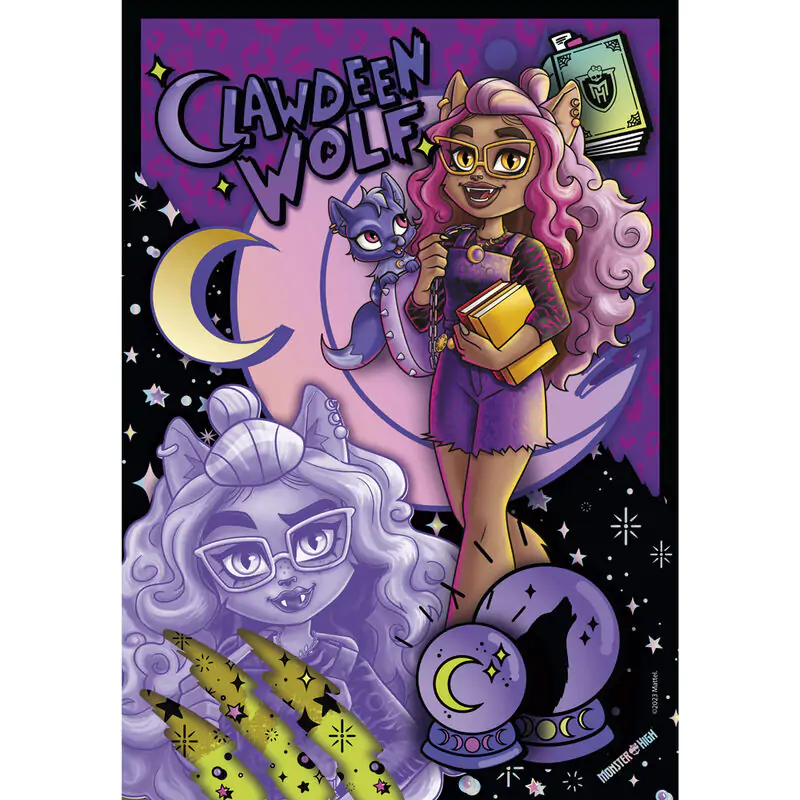 Monster High Clawdeen Wolf puzzle 150 dielikov produktová fotografia