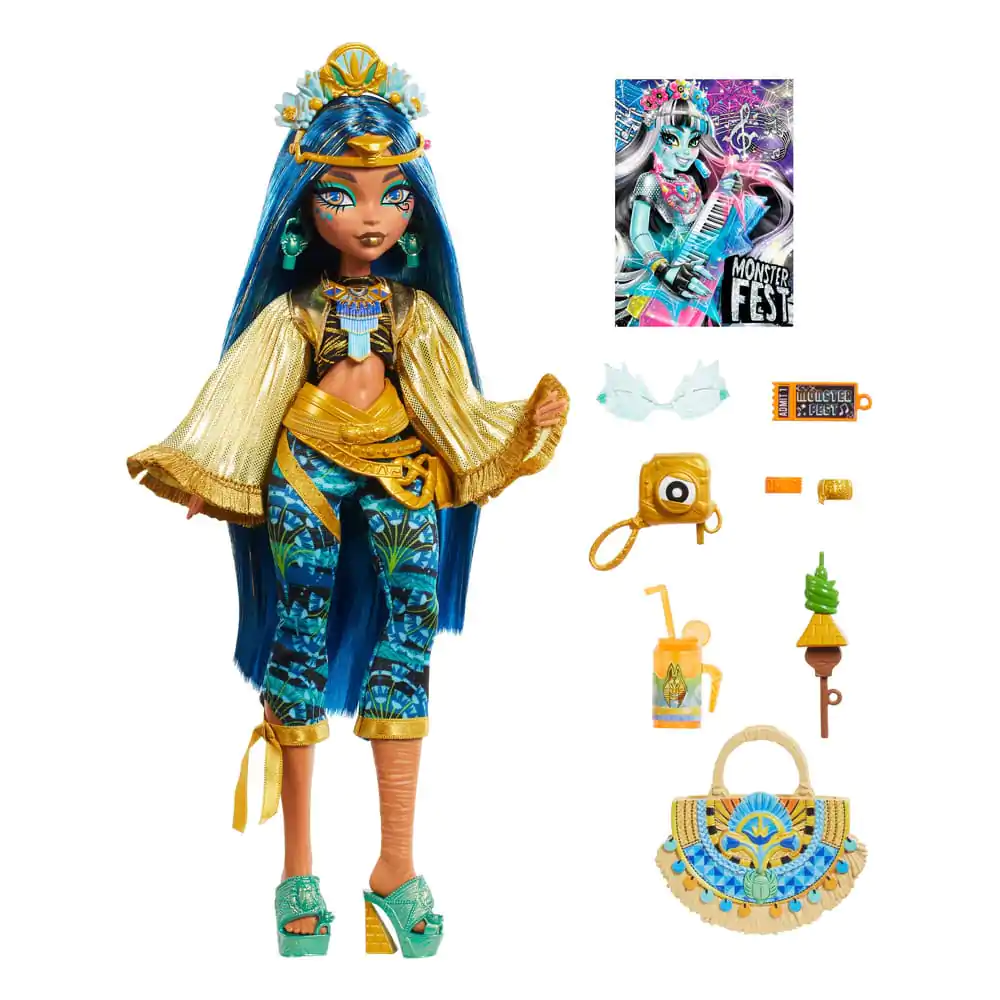 Monster High bábika Cleo de Nile Monster Fest 25 cm termékfotó