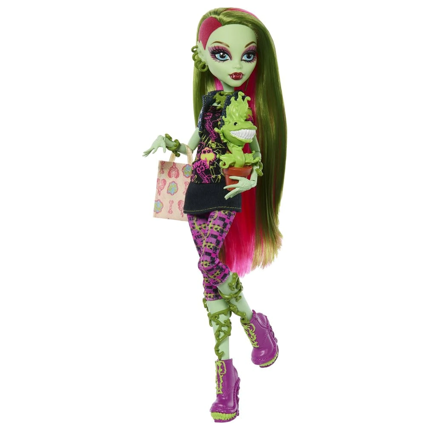 Zberateľská bábika Monster High Venus McFlytrap produktová fotografia