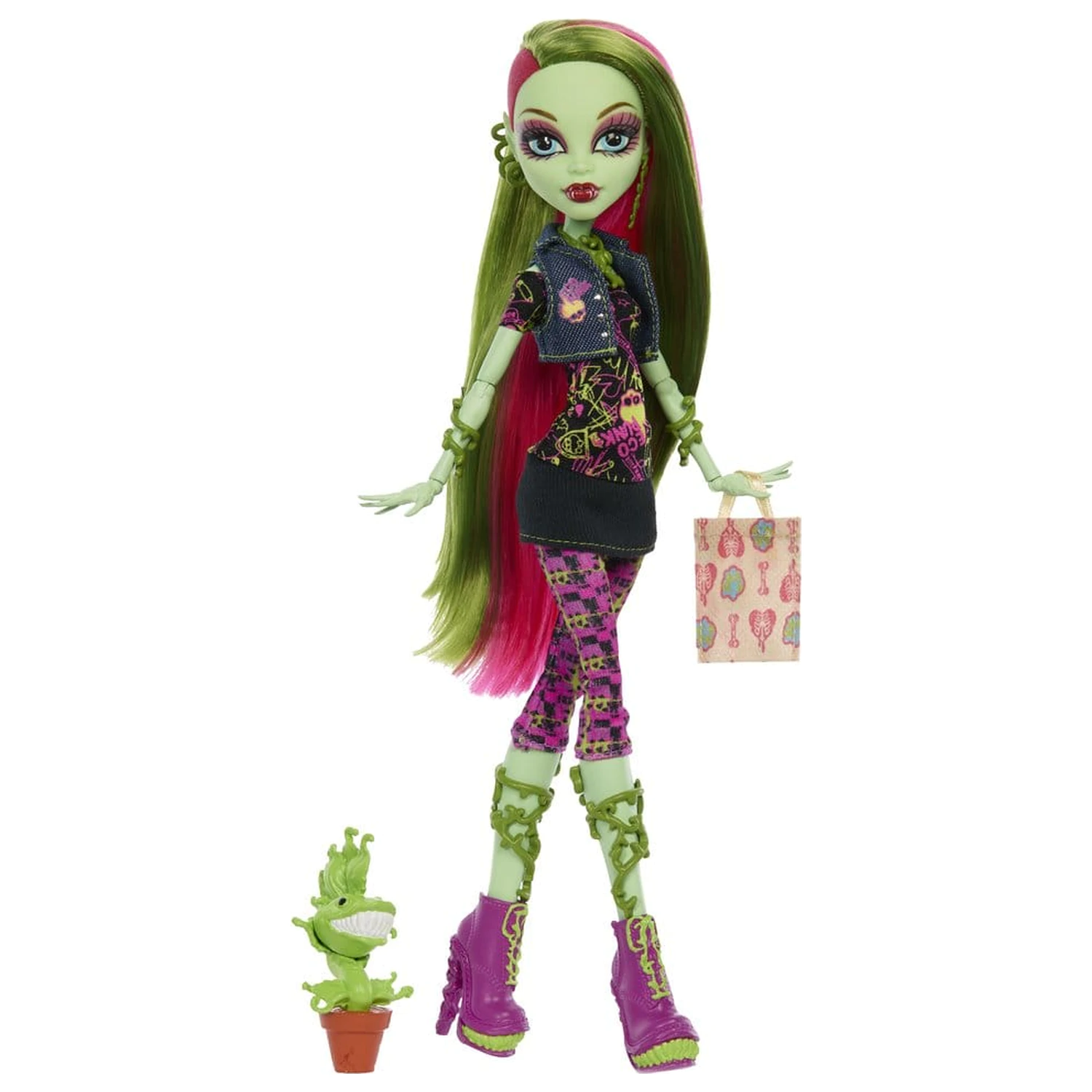 Zberateľská bábika Monster High Venus McFlytrap produktová fotografia