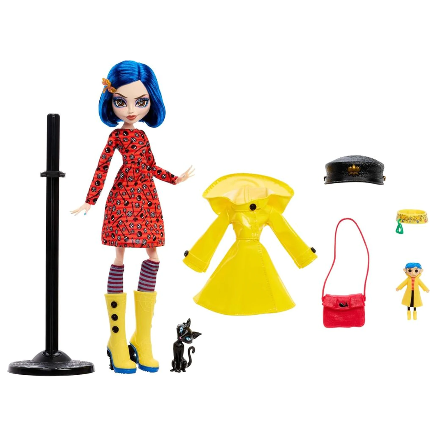 Monster High Coraline bábika produktová fotografia