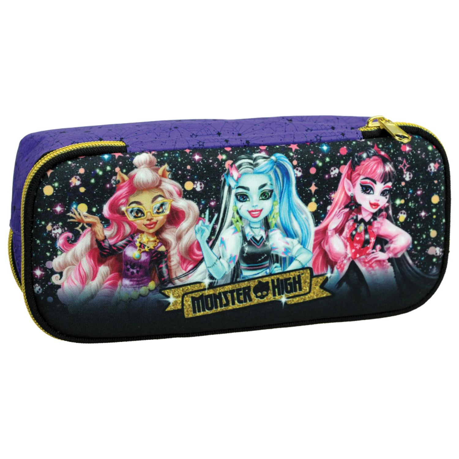 Monster High Crew 2-priehradkový peračník 26 cm produktová fotografia