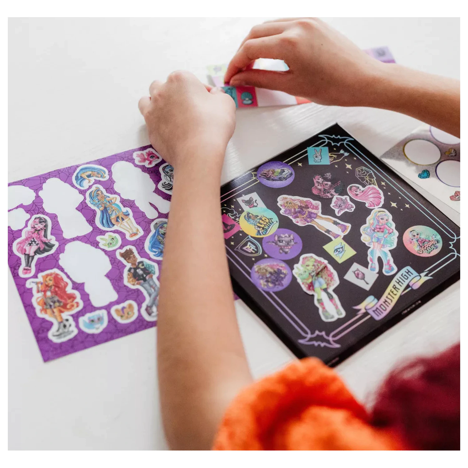 Monster High Dark súprava nálepiek produktová fotografia