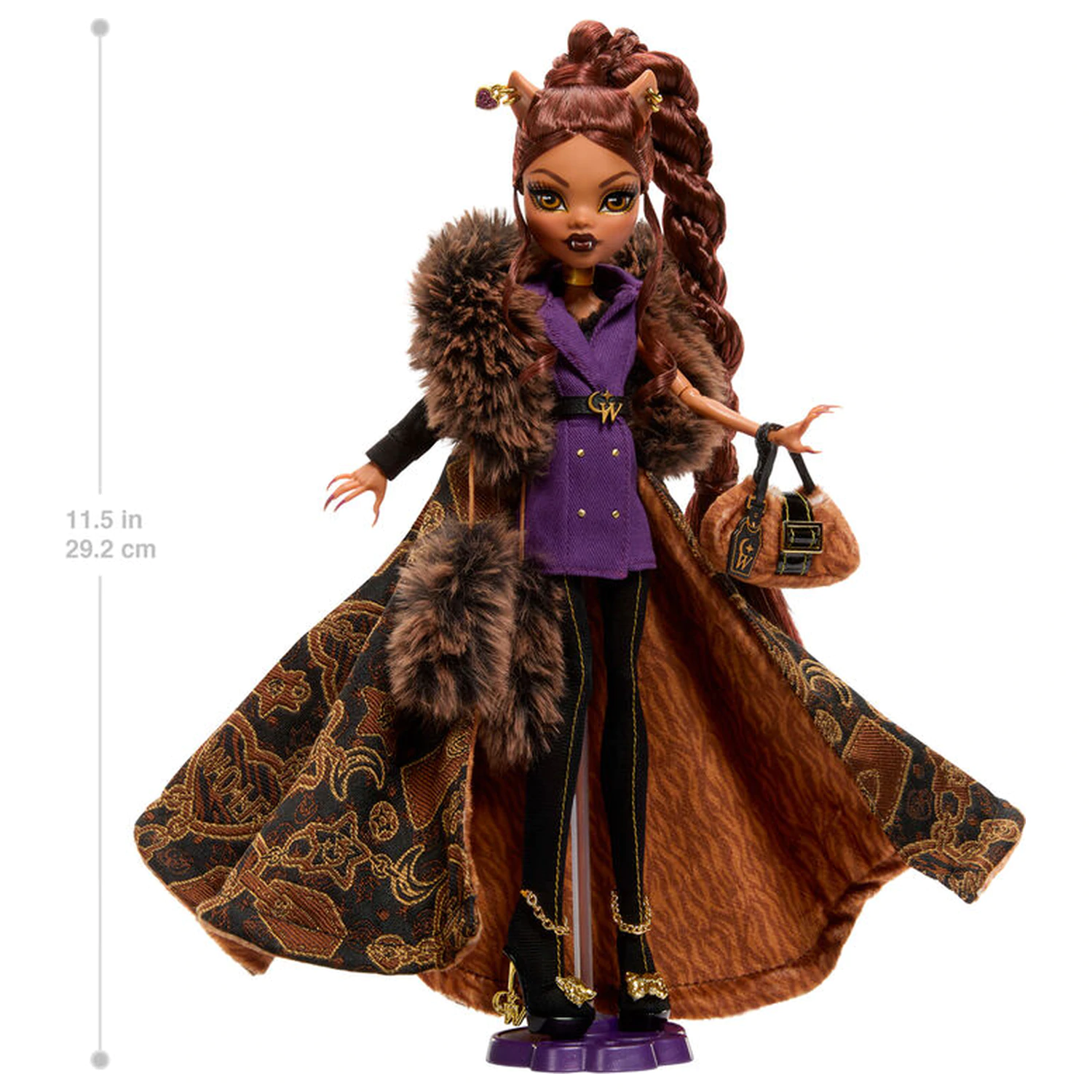Monster High Deluxe Clawdeen Wolf bábika produktová fotografia