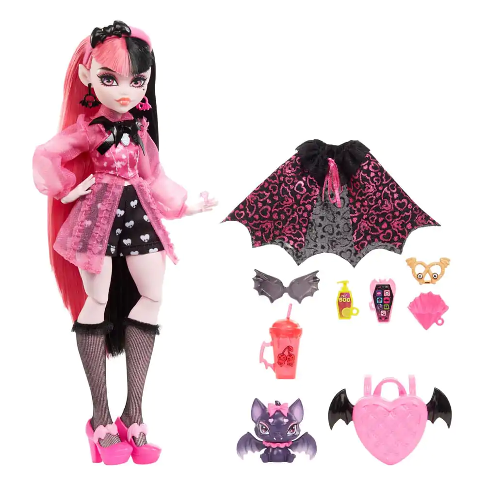 Monster High bábika Draculaura 25 cm produktová fotografia