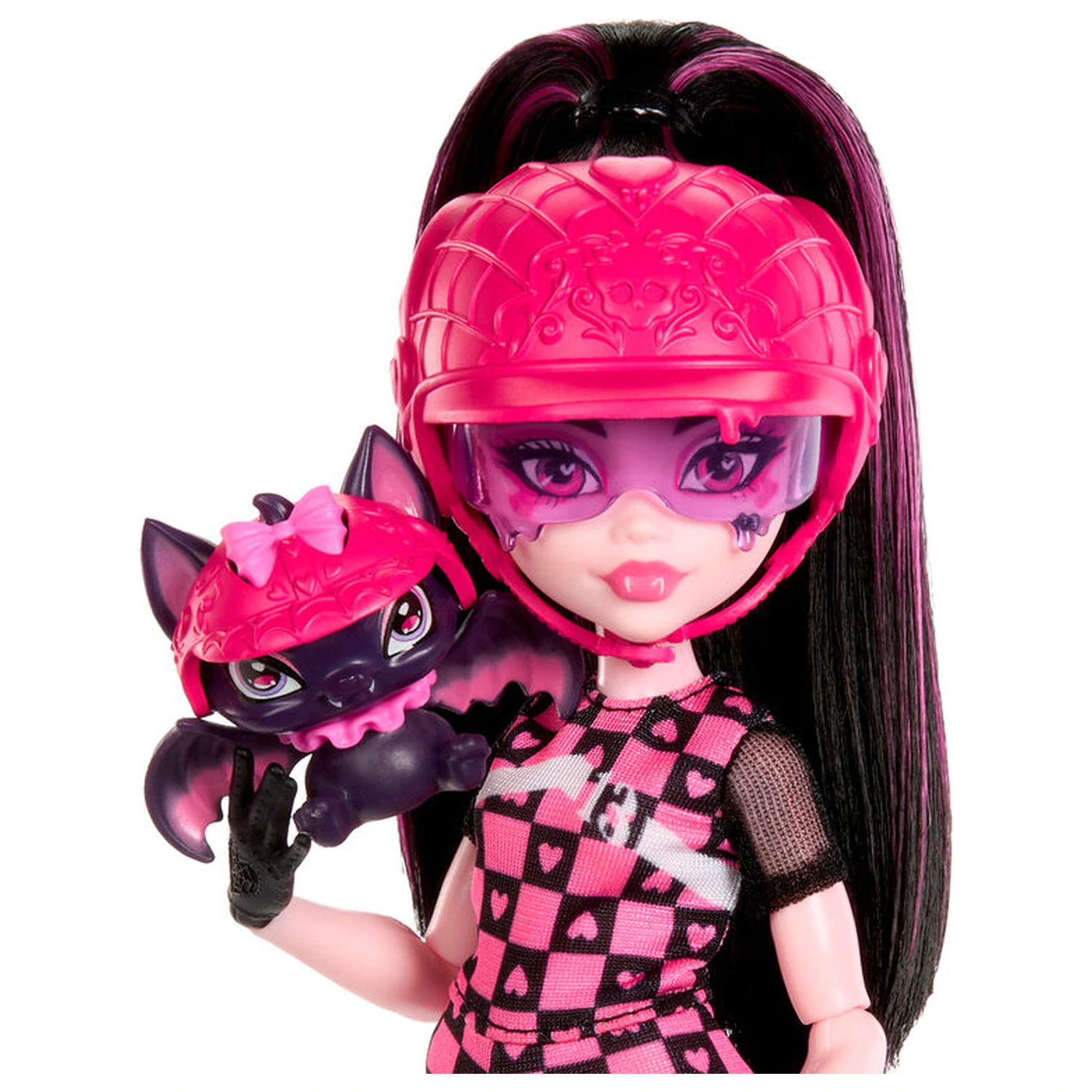 Monster High Draculaura a Scooter bábika produktová fotografia