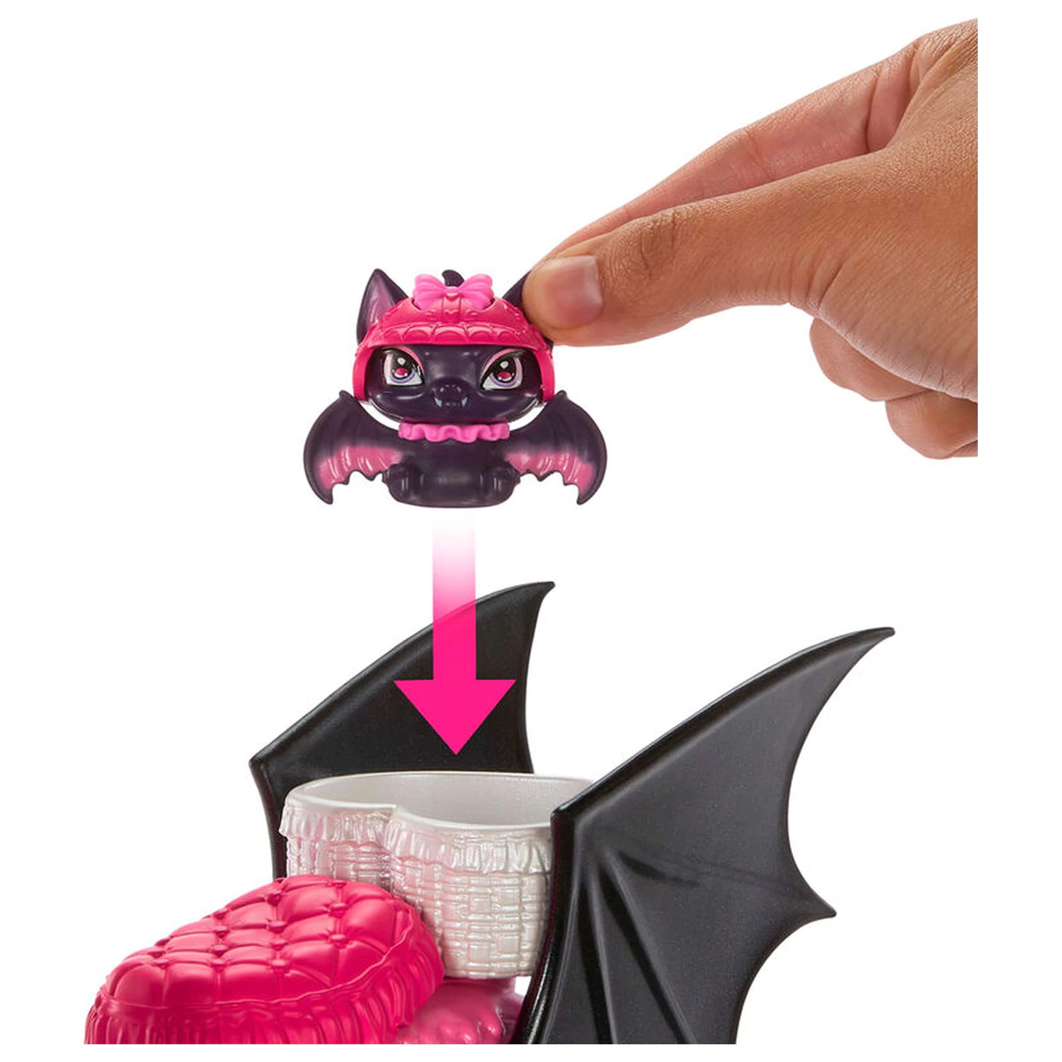 Monster High Draculaura a Scooter bábika produktová fotografia
