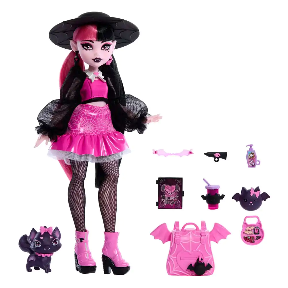 Monster High bábika Draculaura 25 cm produktová fotografia