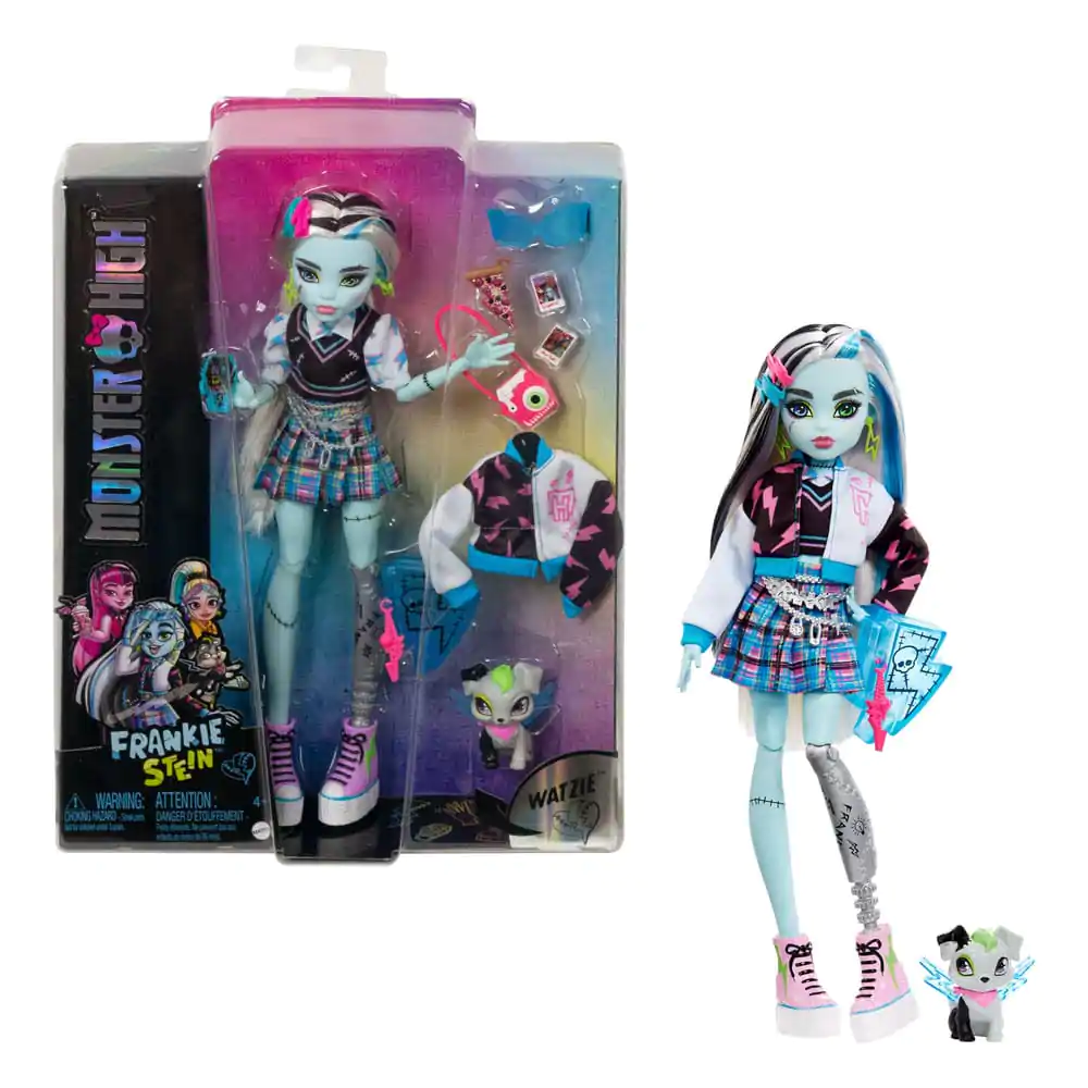 Monster High Doll Frankie Stein 25 cm bábika produktová fotografia
