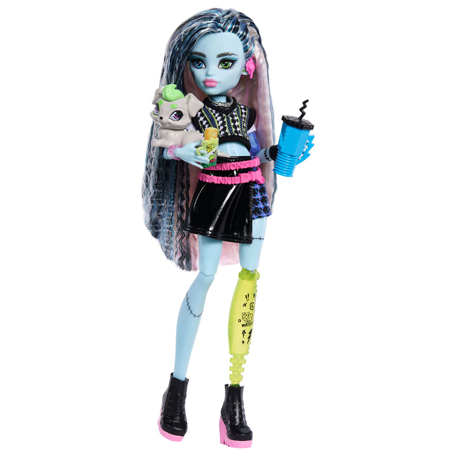 Monster High Frankie Stein bábika produktová fotografia
