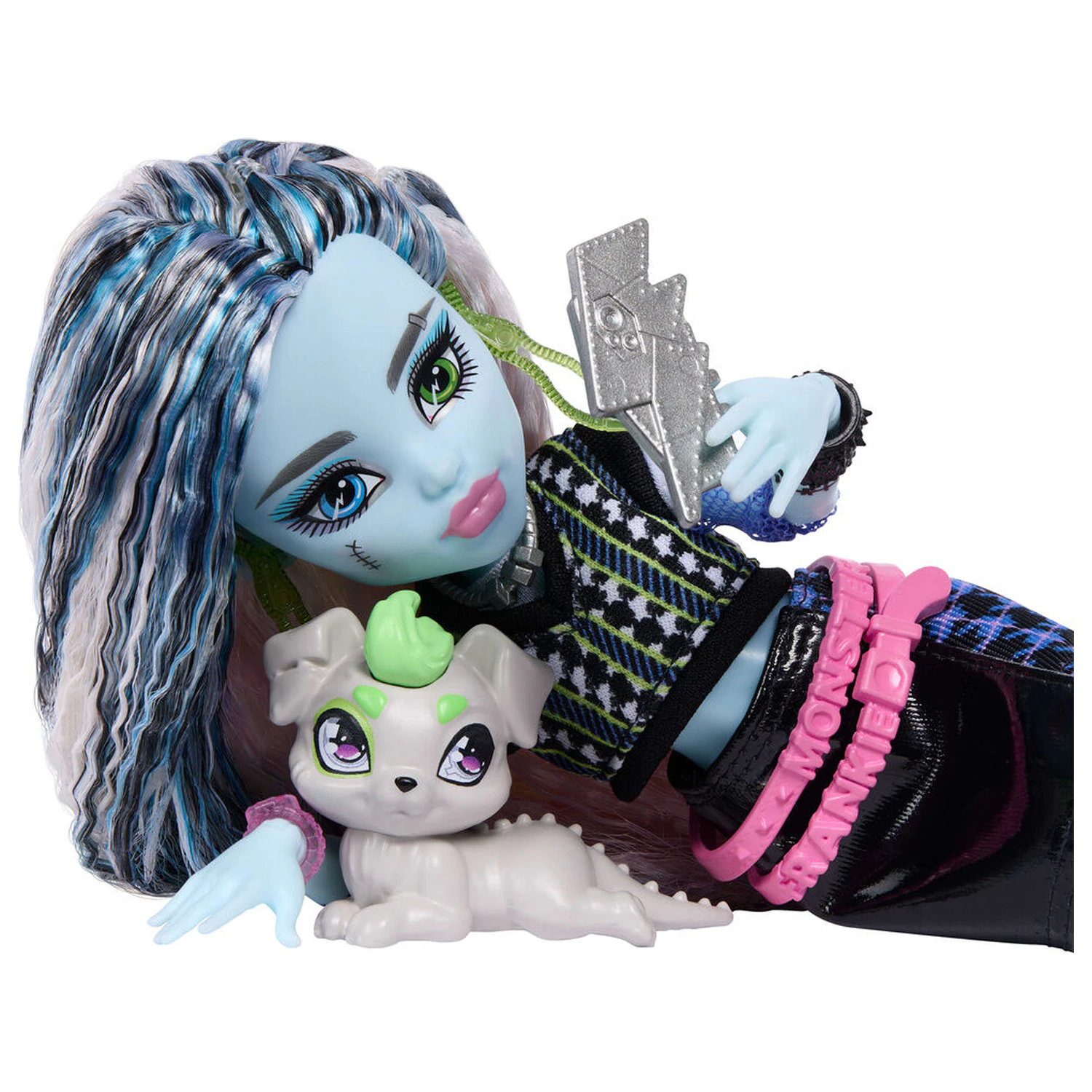 Monster High Frankie Stein bábika produktová fotografia