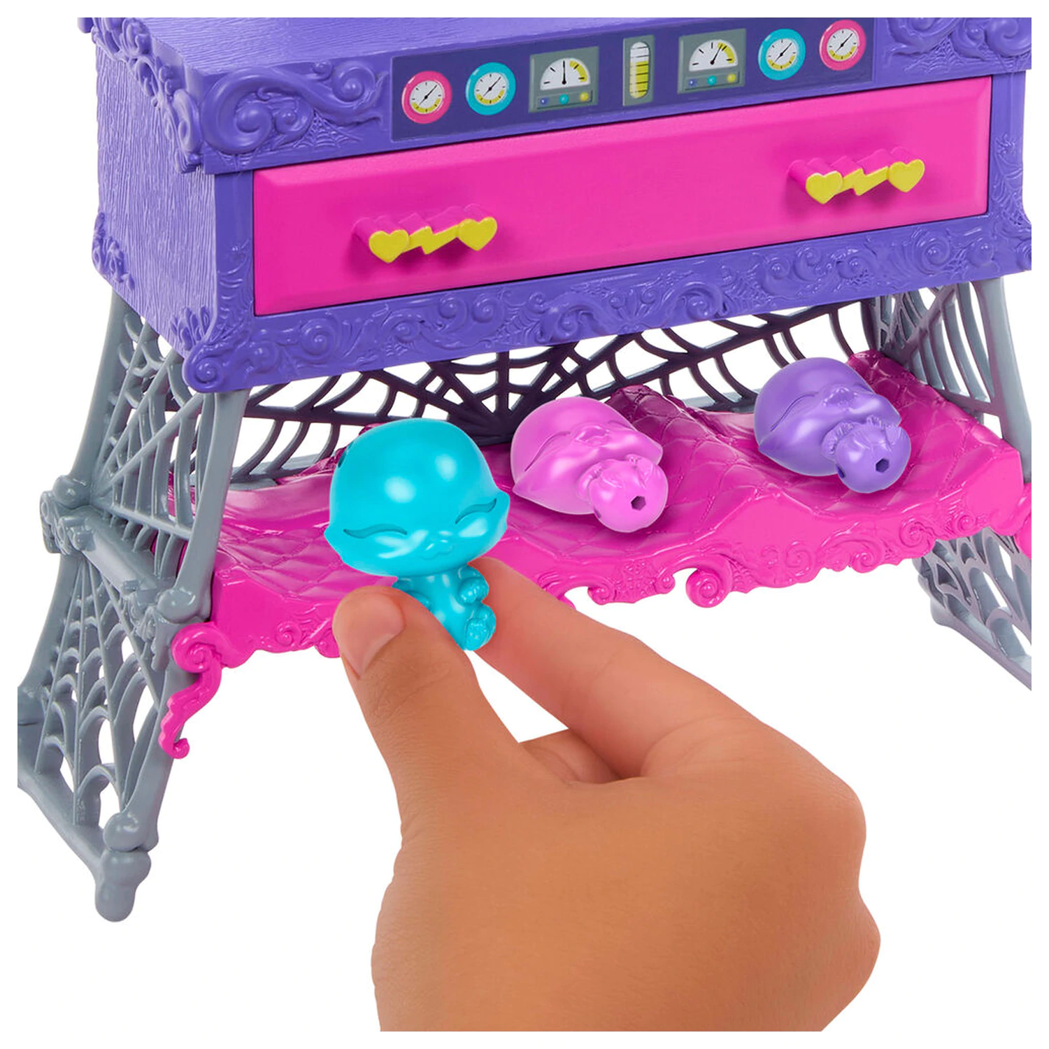 Monster High Frankie Stein + Laboratory bábika produktová fotografia