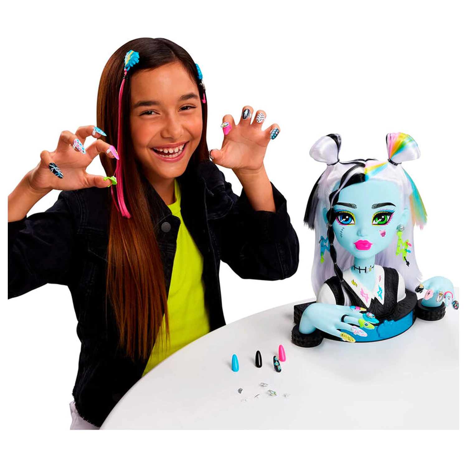 Monster High Frankie Styling Head bábika produktová fotografia