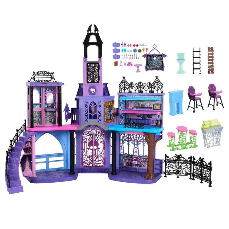 Monster High Haunted High School domček pre bábiky produktová fotografia