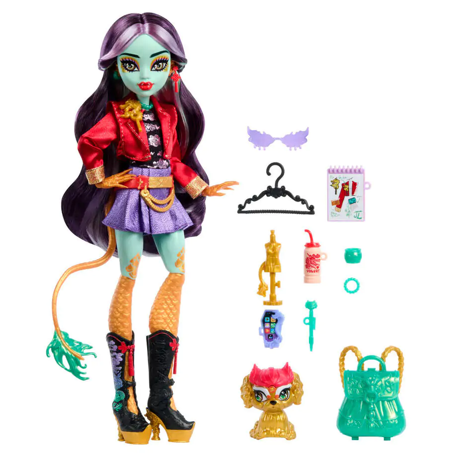 Monster High Jinafire Long bábika produktová fotografia