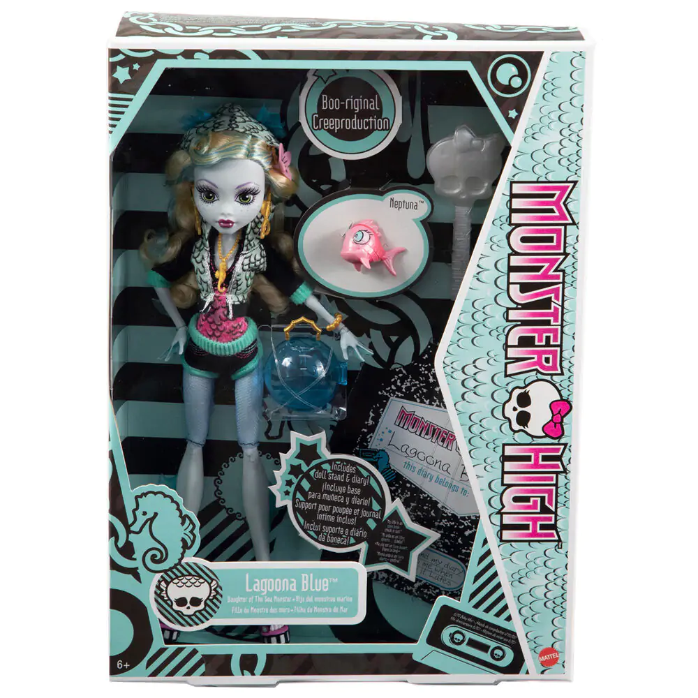 Monster High Lagoona Blue doll Boo-riginal Creeproduction bábika produktová fotografia