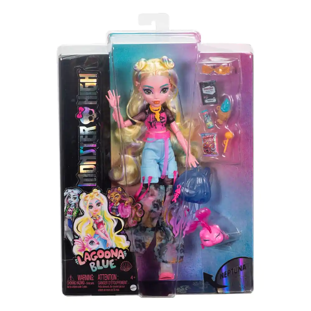 Monster High Lagoona Blue bábika 25 cm termékfotó